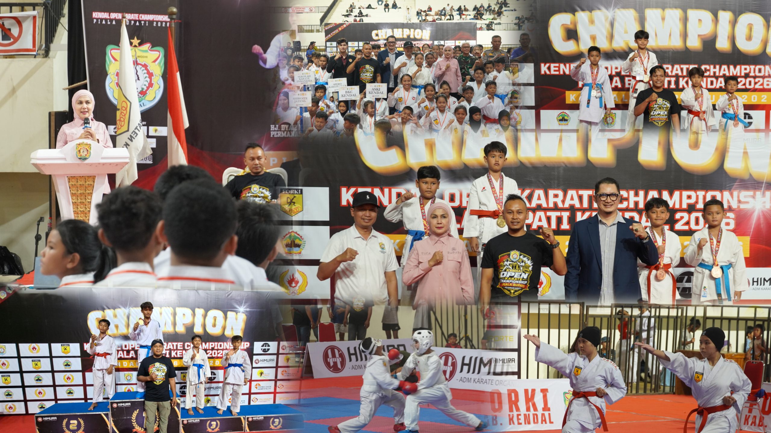 FORKI Kendal Gelar Open Karate Championship Piala Bupati Cup Tahun 2026