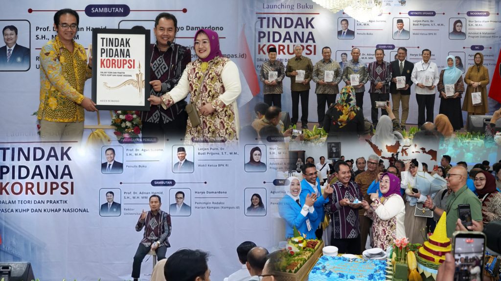Guru Besar Universitas Pancasila Prof. Agus Surono Luncurkan Buku Tindak Pidana Korupsi dalam Teori dan Praktik Pasca-KUHP dan KUHAP Nasional