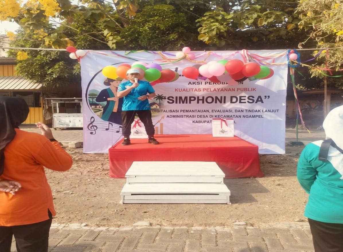 Kecamatan Ngampel Launching SIMPHONI DESA